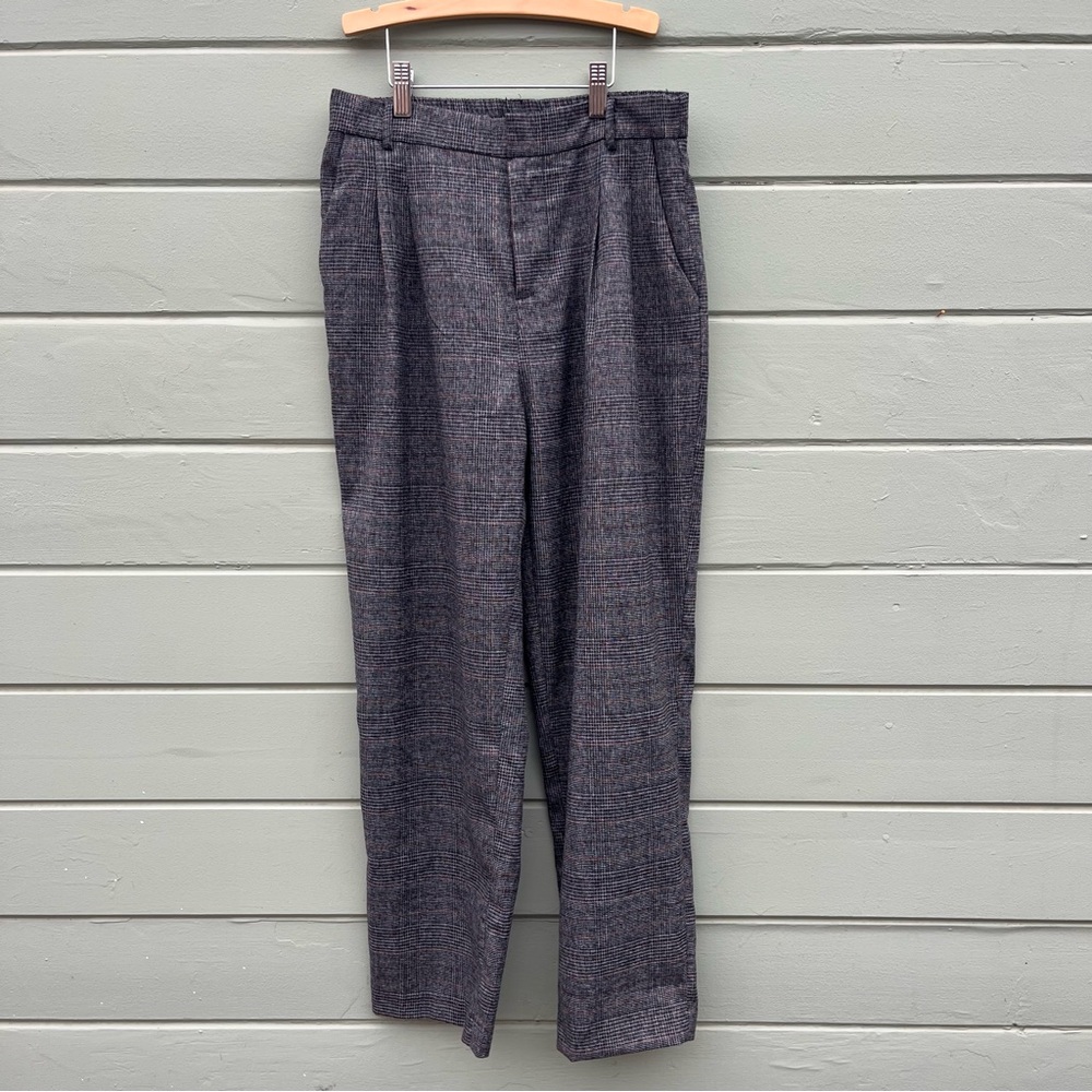 CJLA M plaid trousers Carly Jean Los Angeles
